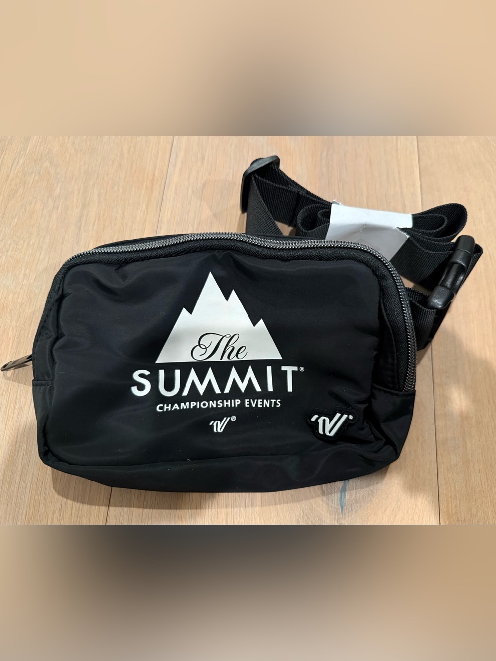 The Summit Black Belt Bag